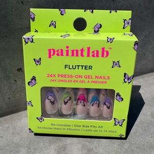 Paintlab Flutter‎ Press On Gel Nails Reusable One Size Up to 14 Days